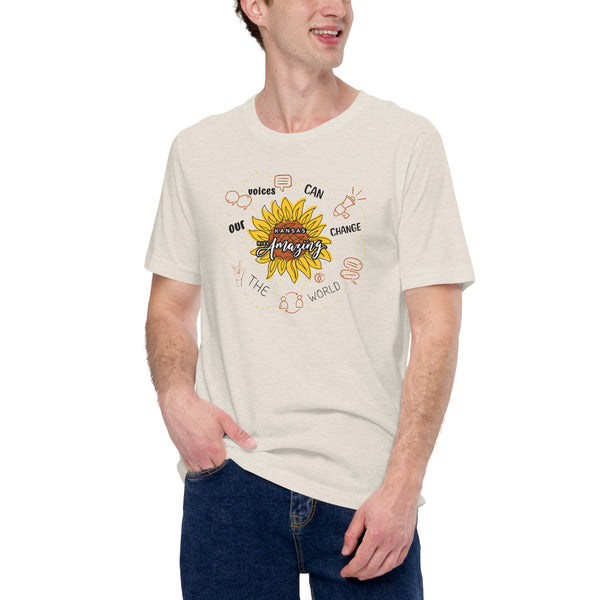 Kansas Miss Amazing 2023 Our Voices Unisex Tee