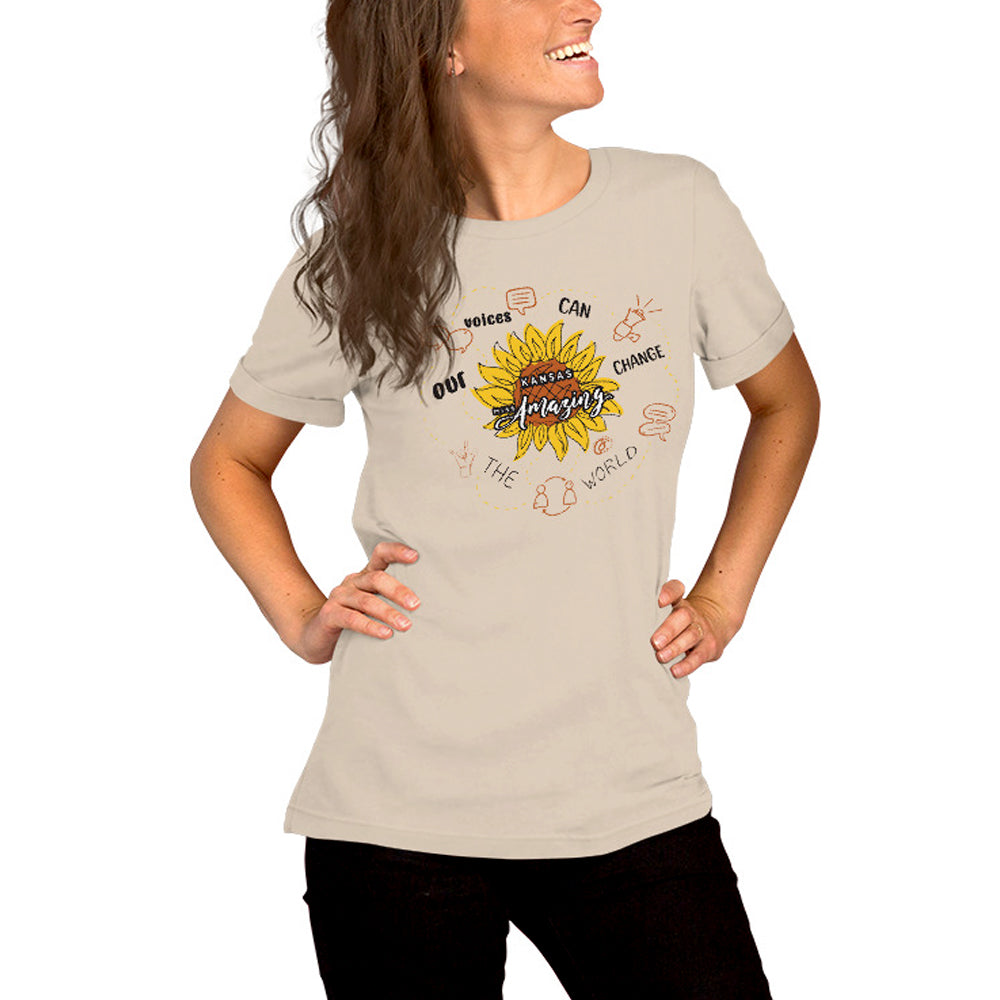 Kansas Miss Amazing 2023 Our Voices Unisex Tee