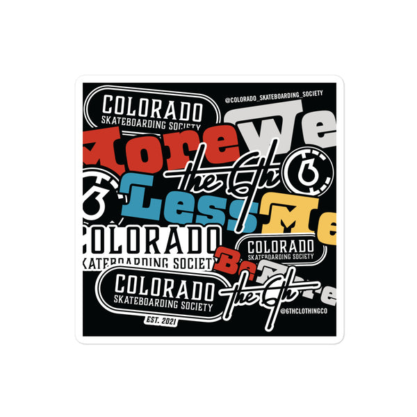 CSS Bubble-Free Collage Sticker