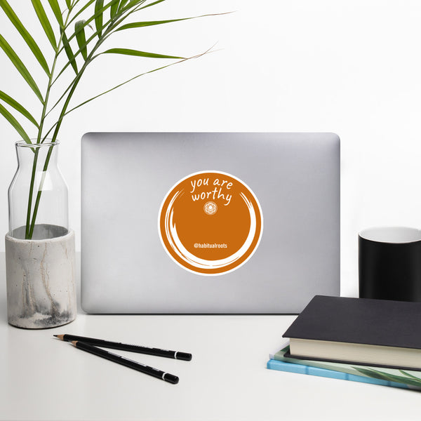 Habitual Roots Bubble-Free Stickers