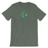 Earth is Round Because Science (Color) Unisex T-Shirt - The 6th Clothing Co.