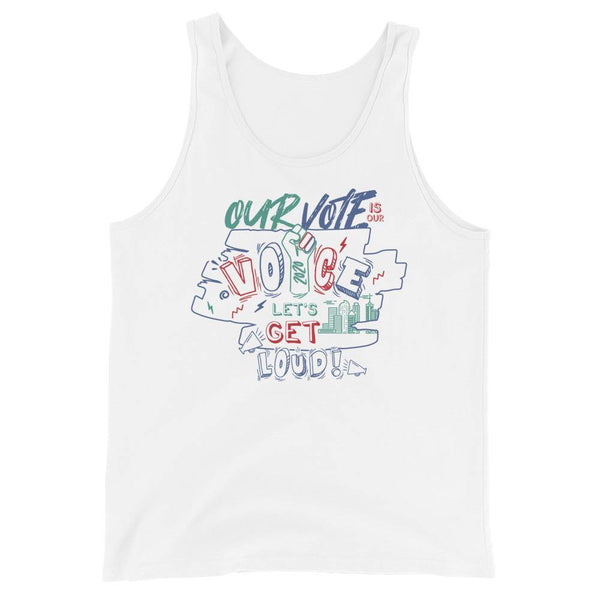 Womxns March Denver Unisex Tank Top - The 6th Clothing Co.
