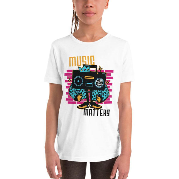 Youth on Record 2020 Music Matters Youth Tee - The 6th Clothing Co.