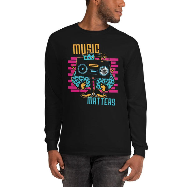 Youth on Record 2020 Music Matters Unisex Long Sleeve Tee - The 6th Clothing Co.