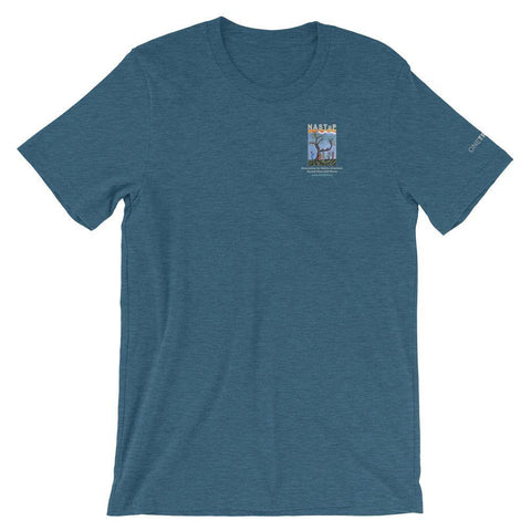 NASTaP Inspiration is Here (Back) Unisex T-Shirt - The 6th Clothing Co.