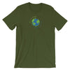 Earth is Round Because Science (Color) Unisex T-Shirt - The 6th Clothing Co.