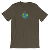 Earth is Round Because Science (Color) Unisex T-Shirt - The 6th Clothing Co.