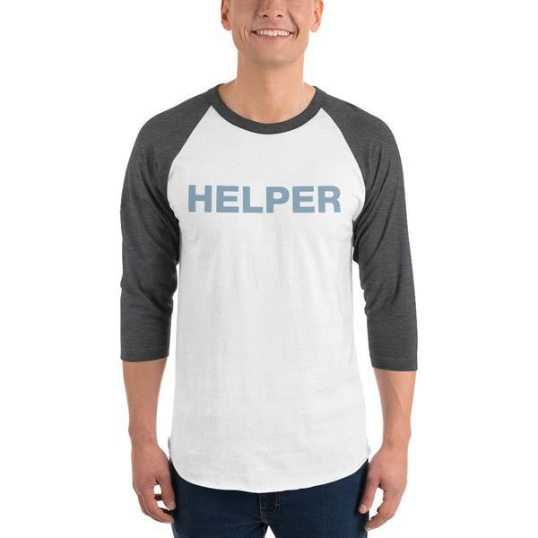 A Little Help HELPER Baseball Tee