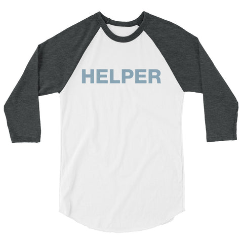A Little Help HELPER Baseball Tee