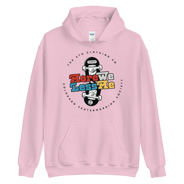 CSS Broken Skateboard Unisex Hoodie