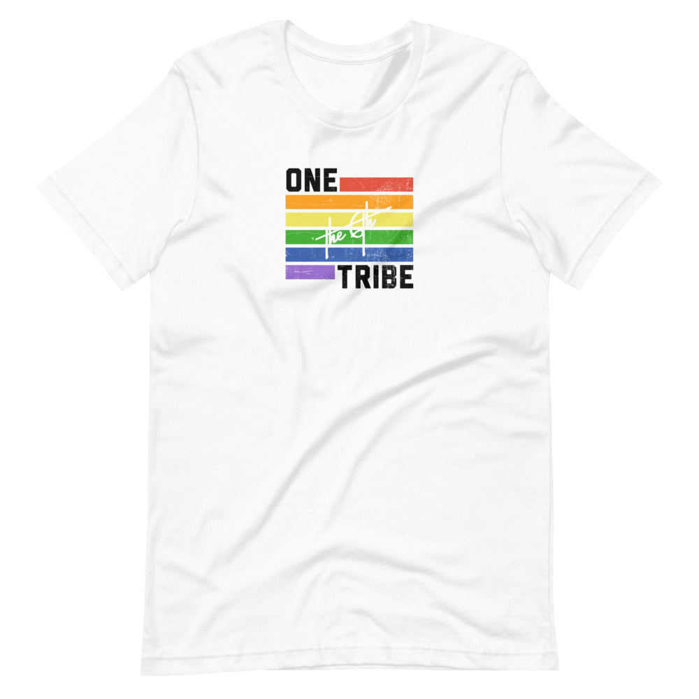 One Tribe Pride Flag Unisex Tee