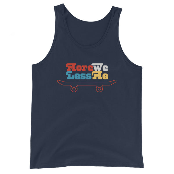 CSS More We Less Me Skateboard Classic Unisex Premium Tank Top