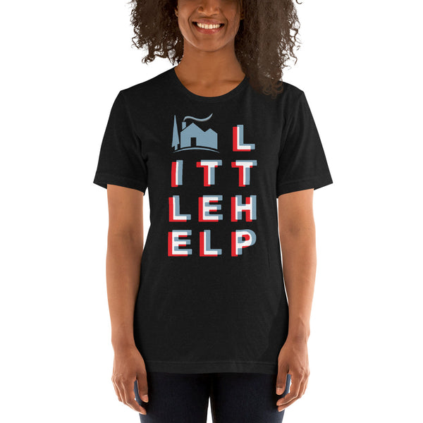 A Little Help Glitch Unisex Tee