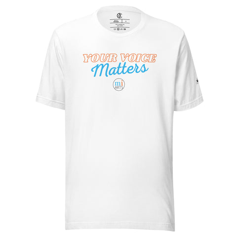 Mirror Image Arts Your Voice Matters Unisex Tee