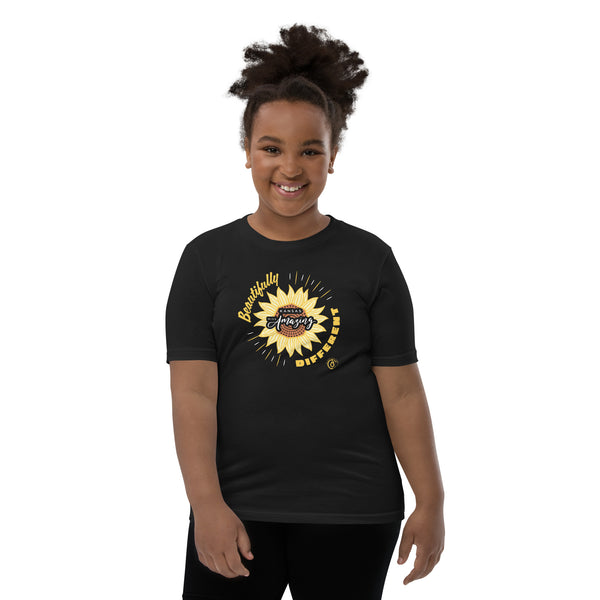 Kansas Miss Amazing 2022 Beautifully Different Unisex Youth Tee