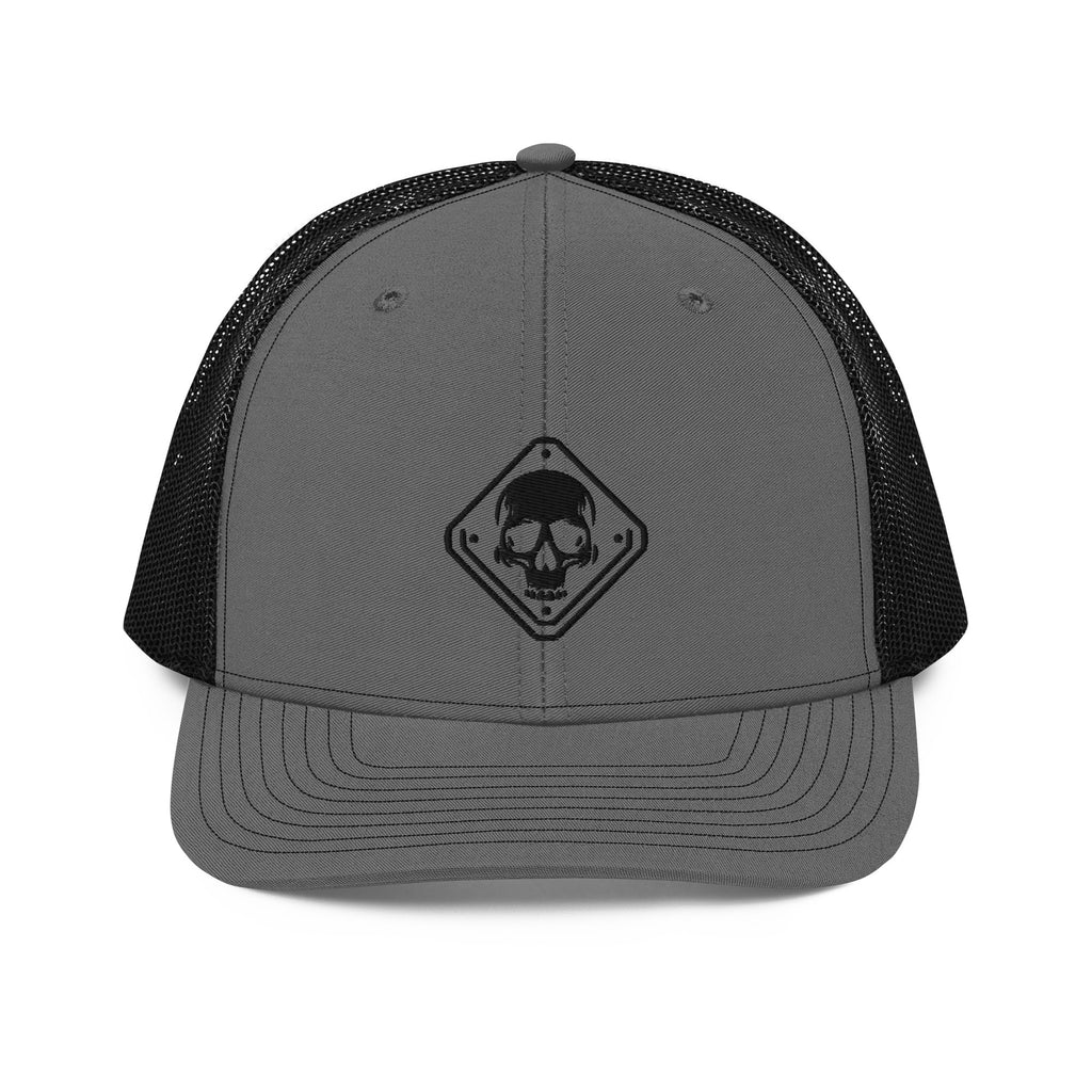 Martha's Notebook Skull Art Trucker Cap