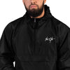 Black Signature Champion (Collab) Packable Jacket