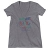 Womxns March Denver Fashion V-neck Tee - The 6th Clothing Co.
