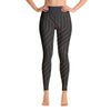 Vertical Pinstripe Pattern Yoga Leggings - The 6th Clothing Co.