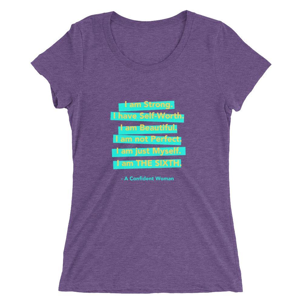 Confident Woman Short Sleeve Tee - The 6th Clothing Co.