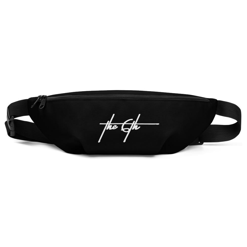 6th Icon Fanny Pack - Black - The 6th Clothing Co.