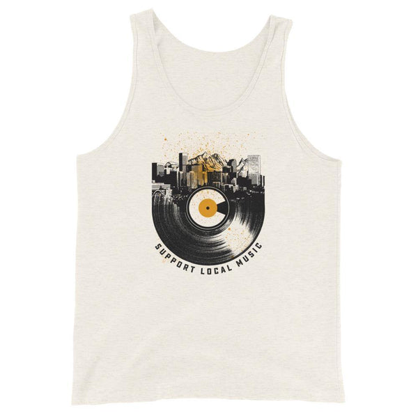 Support Local Music Unisex Tank Top - The 6th Clothing Co.