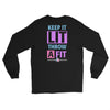 Keep It Lit Unisex Long Sleeve Tee - The 6th Clothing Co.