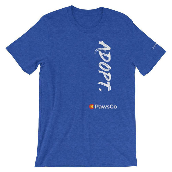 PawsCo ADOPT Unisex T-Shirt - The 6th Clothing Co.
