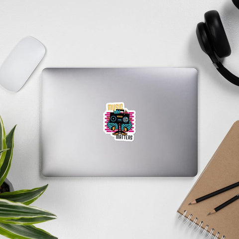 Youth on Record Bubble-Free Stickers - The 6th Clothing Co.