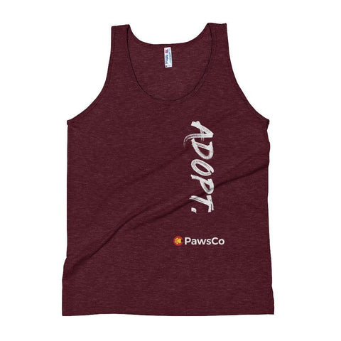 PawsCo Adopt Tri-Blend Unisex Tank - The 6th Clothing Co.