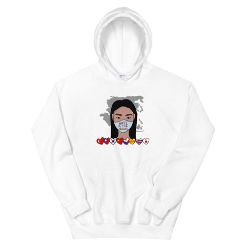 Hate is the Virus Unisex Hoodie