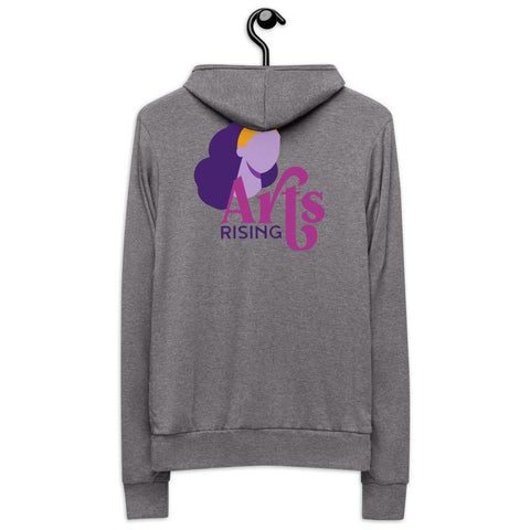 Arts Rising Unisex Zip Hoodie - The 6th Clothing Co.