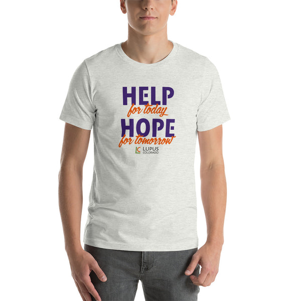 Lupus Colorado HELP HOPE Unisex T-Shirt
