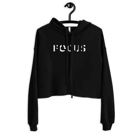 FOCUS Womens Crop Hoodie