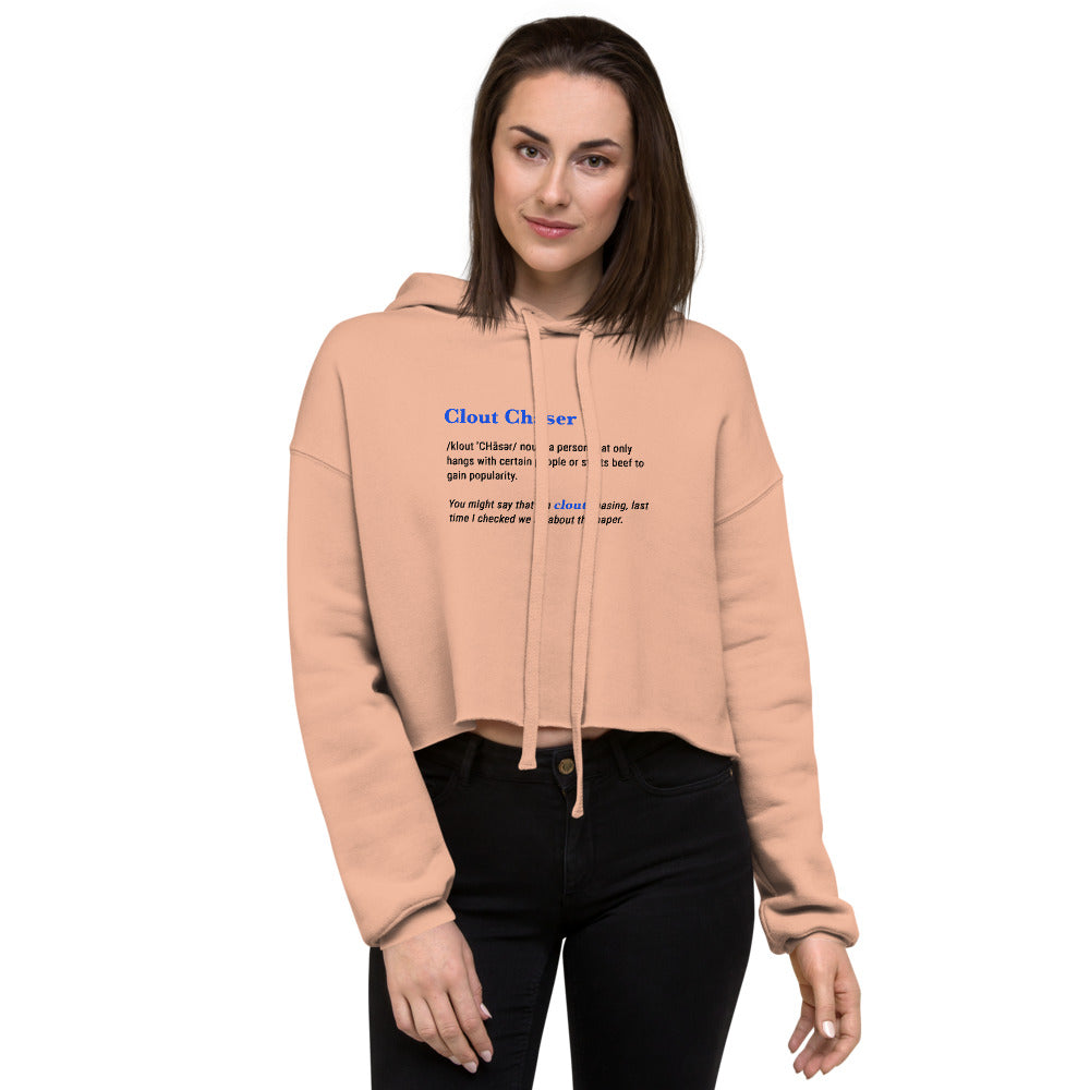 Leanzy Kate Clout Chaser Crop Hoodie