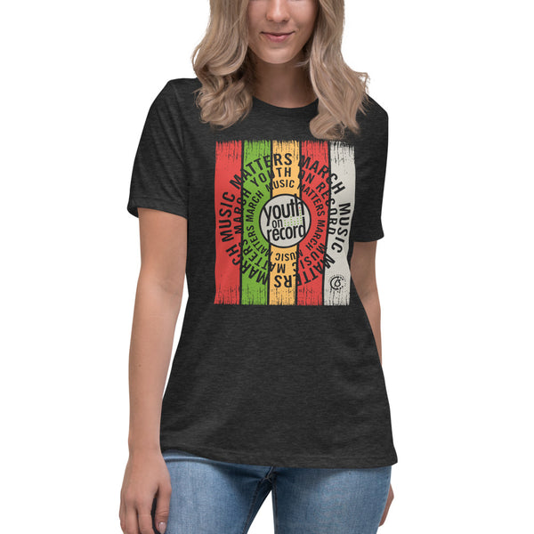 Youth on Record Music Matters March Women's Relaxed Tee