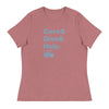 A Little Help Care Give Help Women's Relaxed Tee